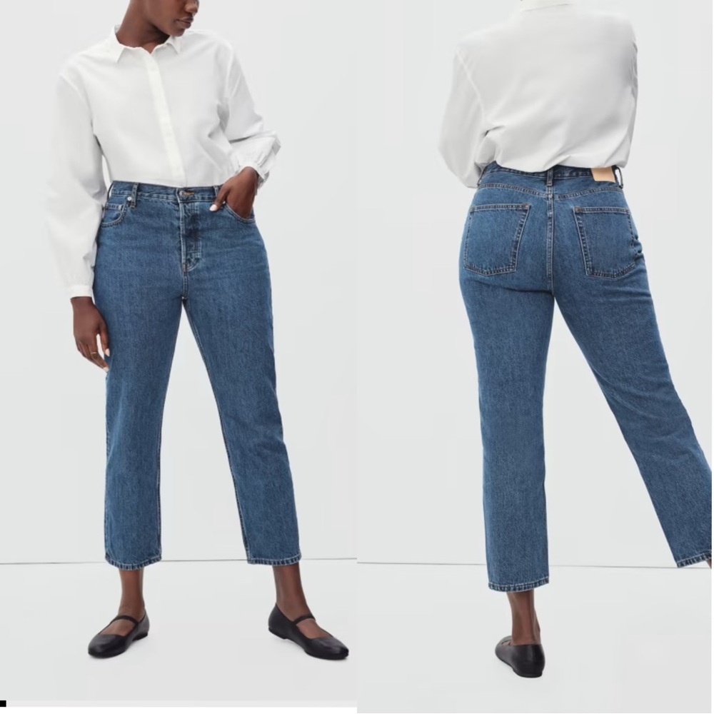 NWT Everlane Curvy 90s Cheeky Straight Jeans